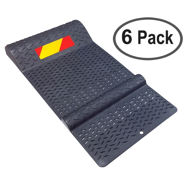 Electriduct Anti-Skid Parking Mat with Adhesive Back- Gray, PK 6 SB-ED-PM-GY-6PK